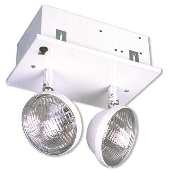 Compact Recessed Emergency Light, Steel