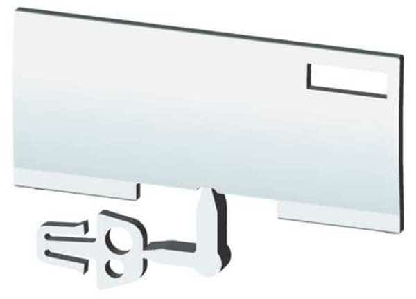 Sealable Cover For Function Modules, SIEMENS, Mfr# 3RA29100
