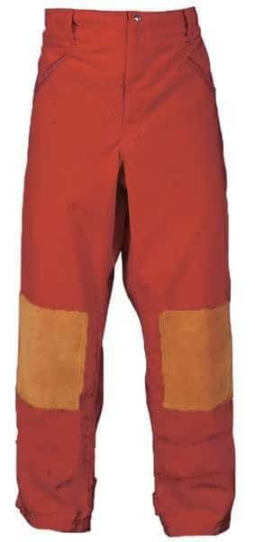 Wildland Fire Fighting Pants, Cotton, Red, M