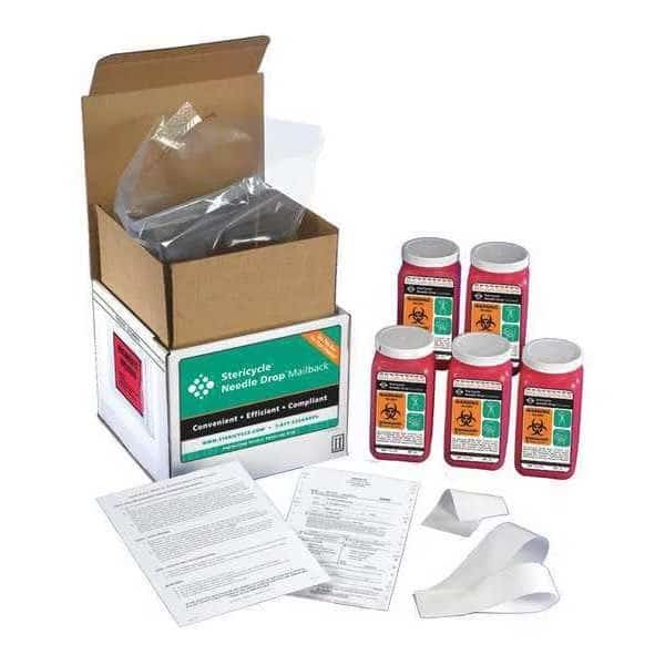 Sharps Mailback System, 1/4 Gal., Red