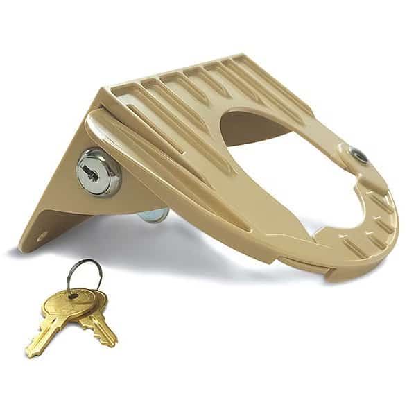 Mailback Bracket, Steel, Beige