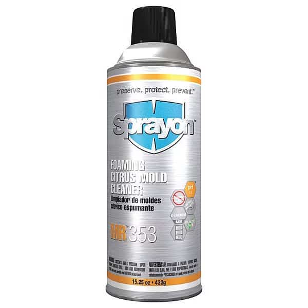 Foam 15.25 oz. Mold Release Cleaners, Aerosol Can