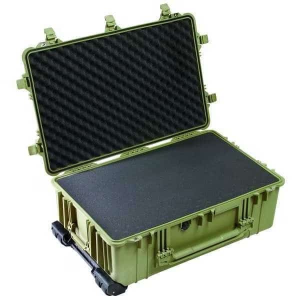Olive Drab Green Protective Case, 31.59"L x 20.47"W x 12.45"D