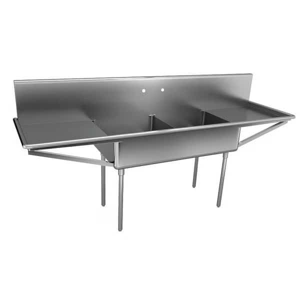 Just,Scullery Sink,Rect,18inx24inx12in, Mfr#: NSFB-236-24RL-2, JUST MANUFACTURING
