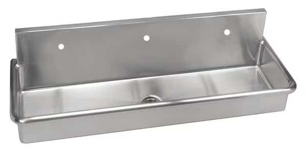 Scrub Sink, 60 In. L, 20 In. W, 16 In. H