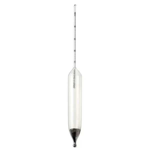 Alcohol Proof Ethyl Alcohol Hydrometer