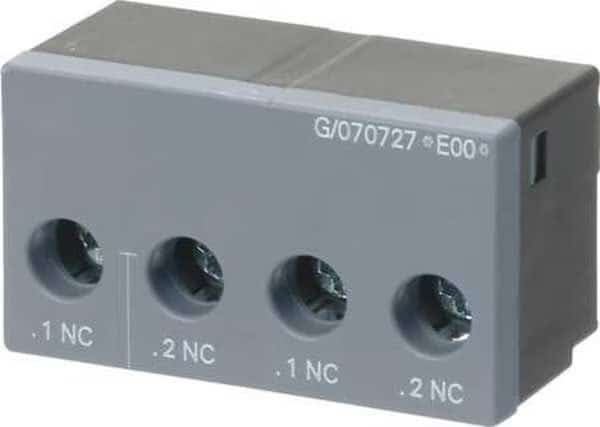 Compact Starter Auxilary Switch, 2 NO