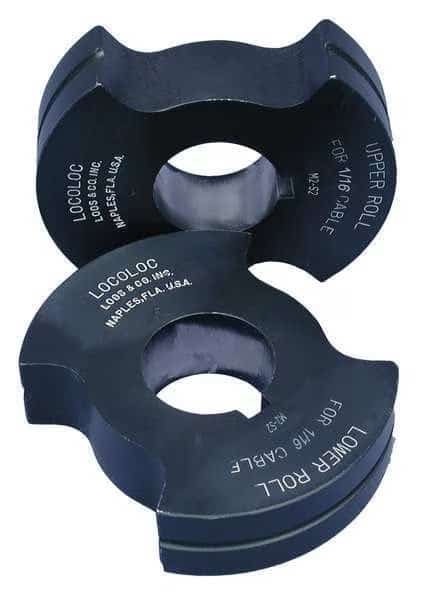 Straight Shank Terminal Die Set, 3/16, PR