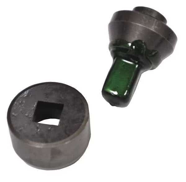 Punch and Die Set,17/32",Steel, Mfr#: SHD-1732SQ, HUSKIE TOOLS