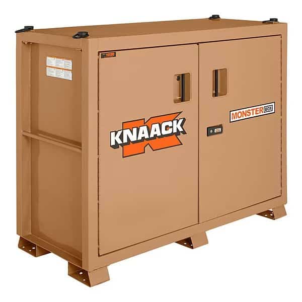 Model 1020 MONSTER BOX Jobsite Cabinet, Tan, 66" W x 30" D x 54-1/2" H
