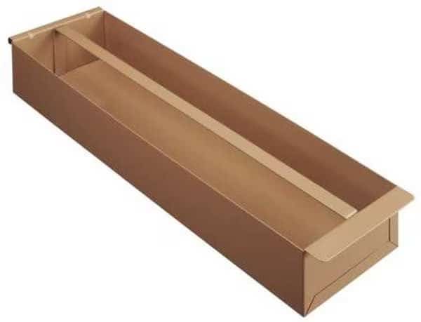 Tool Tray with Steel, 4 in H x 8 in W