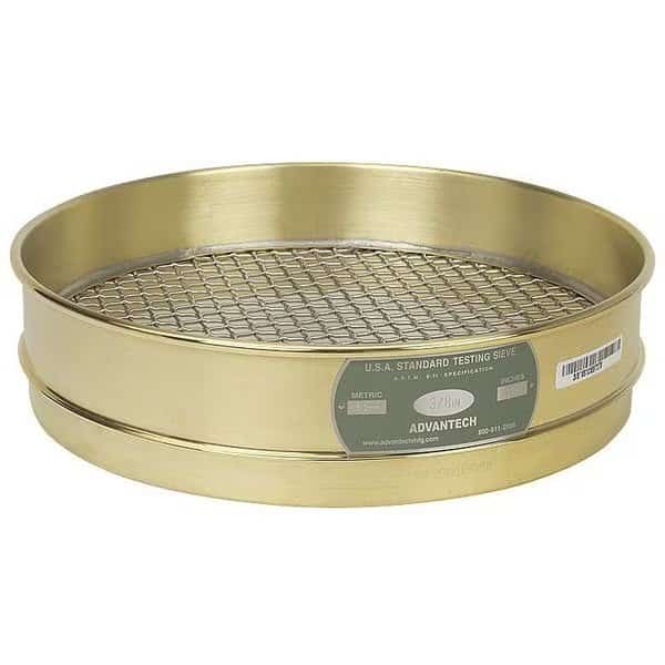 Sieve, 5/8", B/S, 12 In, Inter Ht, Mfr#: 5/8"BS12I, ADVANTECH