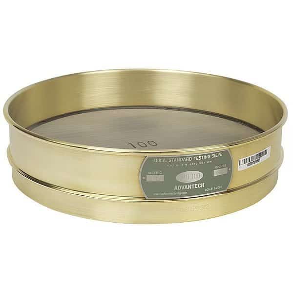 Sieve, #270, B/S, 12 In, Inter Ht, ADVANTECH MANUFACTURING, Mfr# 270BS12I