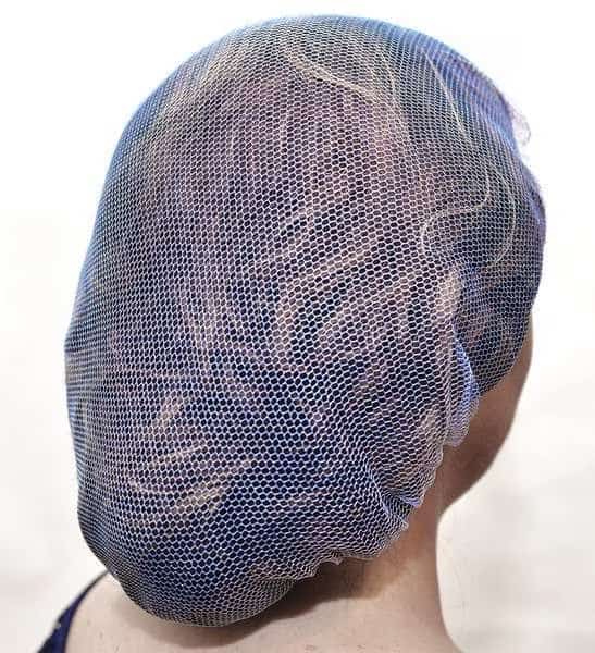 Hairnet, Nylon, 21 in Dia., Blue, M, 1000 PK