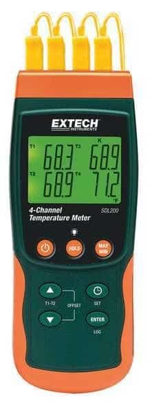 Thermocouple Thermometer, 4 Input