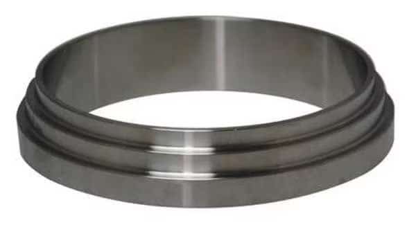 3" Bevel Seat T304 SS Short Ferrule