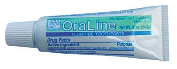 Fluoride Toothpaste, .85 Oz., PK144