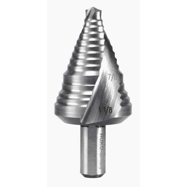 Step Drill Size 9, 7/8" - 1-1/8"