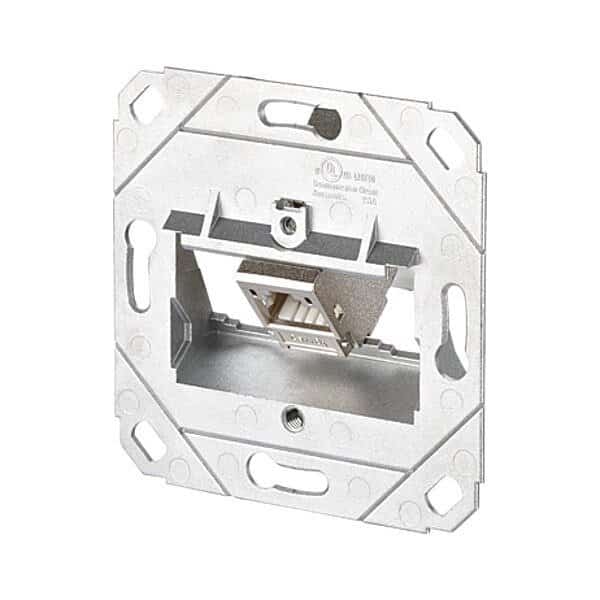 Wall Outlet, Metallike, 2.752" H, 2.752" W
