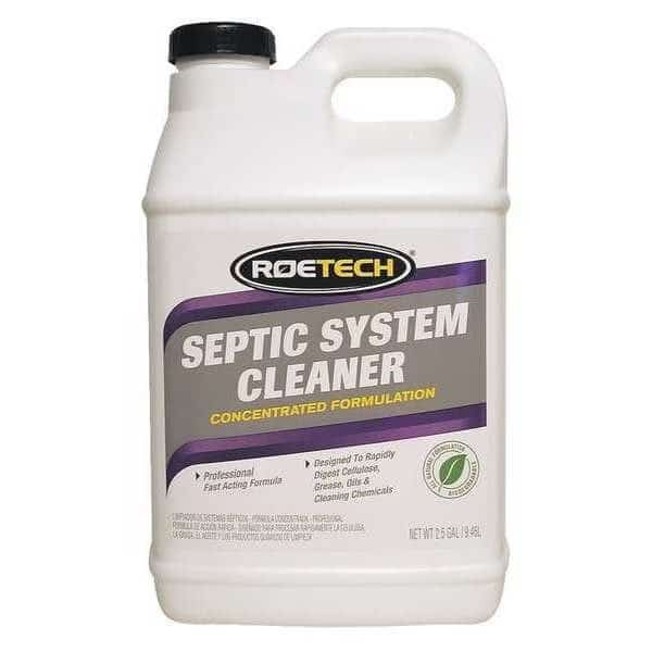 Septic System Cleaner, 2-1/2 gal., ROETECH, Mfr# SSC-LC-2.5-1
