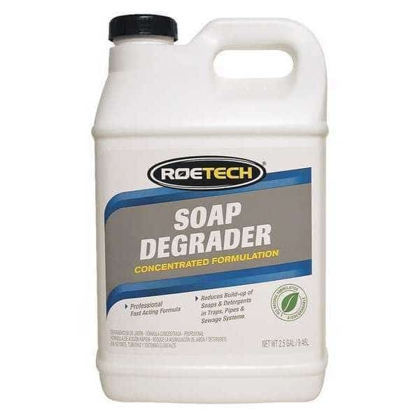 Soap Degrader, 2.5 Gal Jug, Liquid, Straw