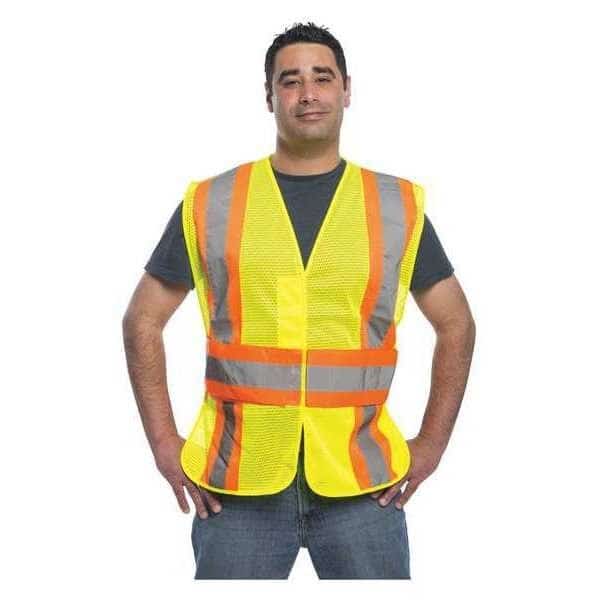 2XL/3XL Adjustable Class 2 Mesh Vest
