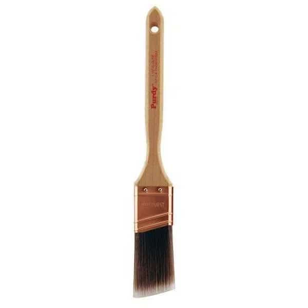 1-1/2" Angle Sash Firm, Nylon/Polyester Bristle, Paint Brush, Hardwood Handle