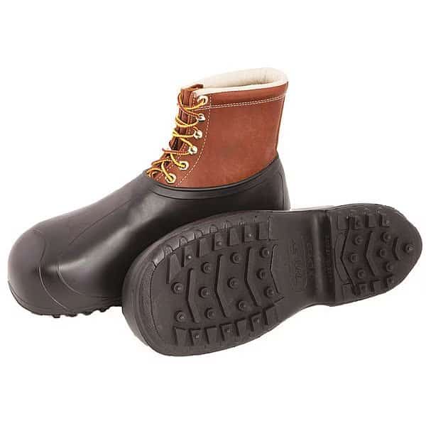 Traction Device, Plain Toe, Rubber, Black, M