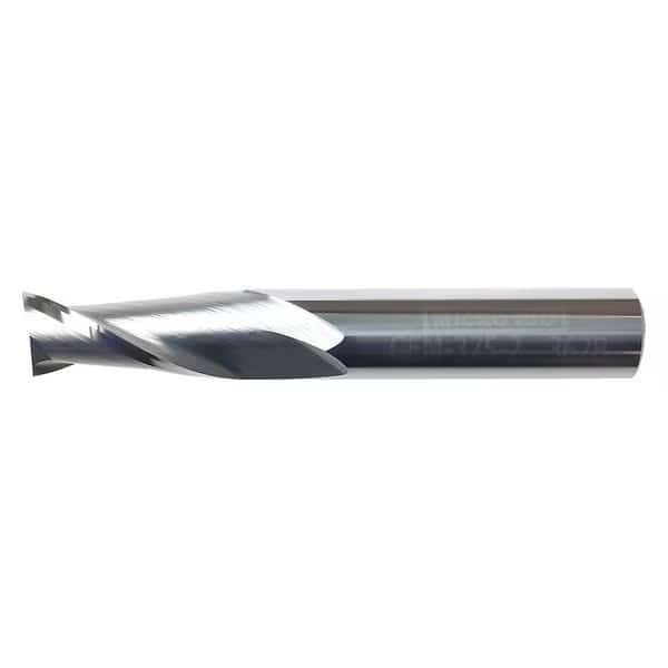 Carb End Mill, 5.00mm, 2FL, CC, Uncoated, MICRO 100, Mfr# GEMM-050-2