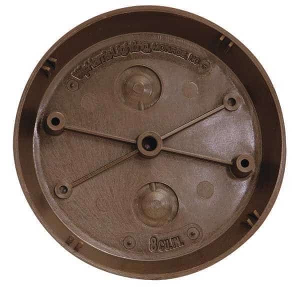 Surface Mnt Wiring Box, Bronze, 5 InL
