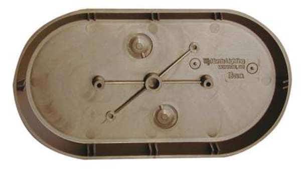 Surface Mnt Wiring Box, Bronze, 9 InL