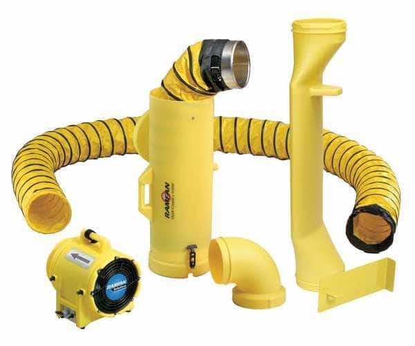 Manhole Entry System, 8 In, 1/3 HP