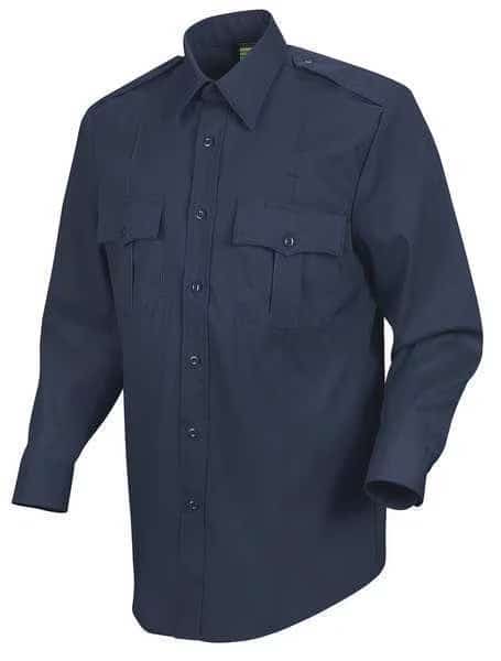 New Dimension Stretch Dress Shirt, Navy, Horace Small, Mfr#: HS1112 15532