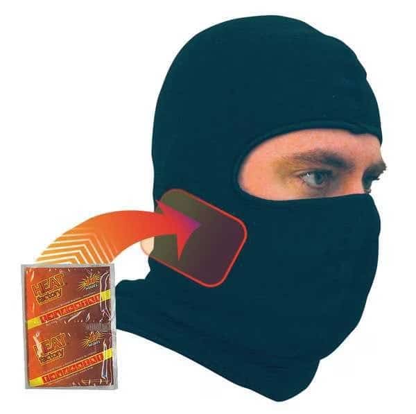 Heated Balaclava,Black,Universal, Mfr#: 1786, HEAT FACTORY