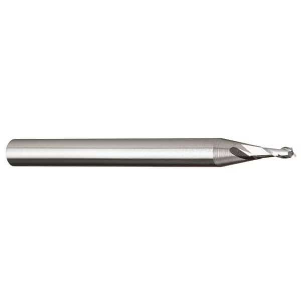 Carbide End Mill, 0.010, Cut 0.030, 2 FLT, MICRO 100, Mfr# RME-010-2X