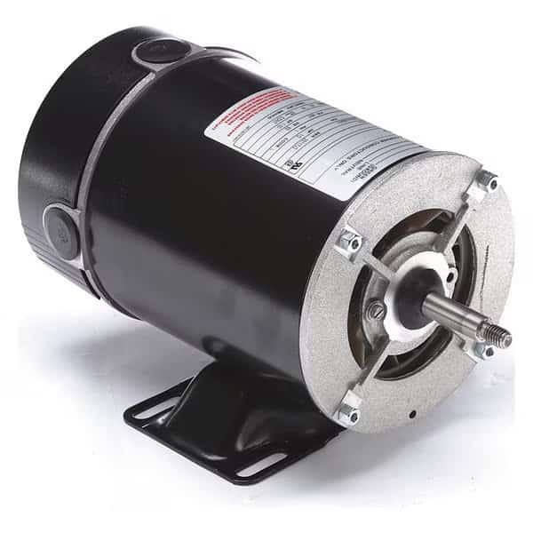 Pool Pump Motor, Split-Phase, 1/2 HP, 48Y Frame, 3,450 Nameplate RPM