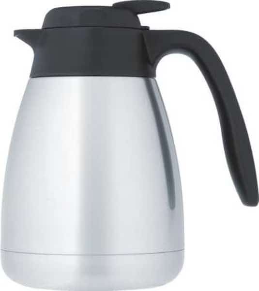Vacuum Insulated Carafe, Lever Lid, 34 oz