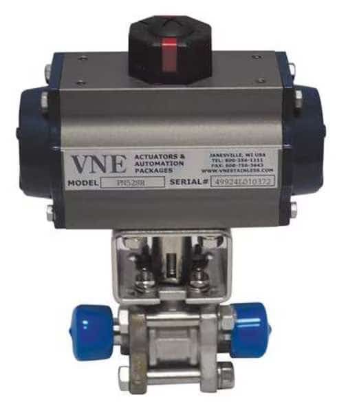 Actuated Ball Valve,1/2 In,316 SS, Mfr#: 90C.5C/52-5SC-XX, EnjoyTool select
