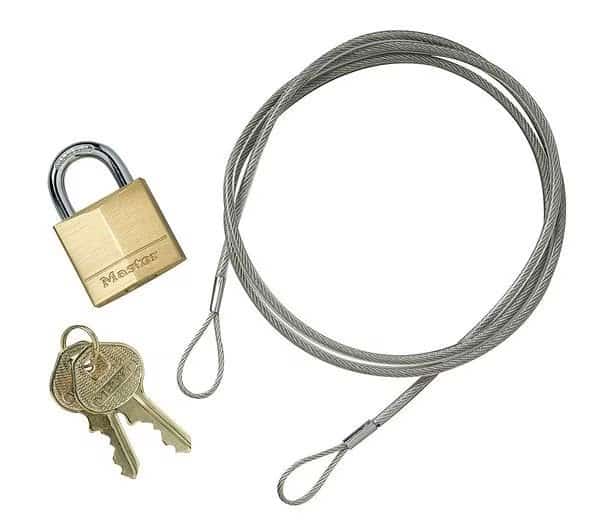 Anchoring Cable Kit,Silver, Mfr#: 268505, JUSTRITE