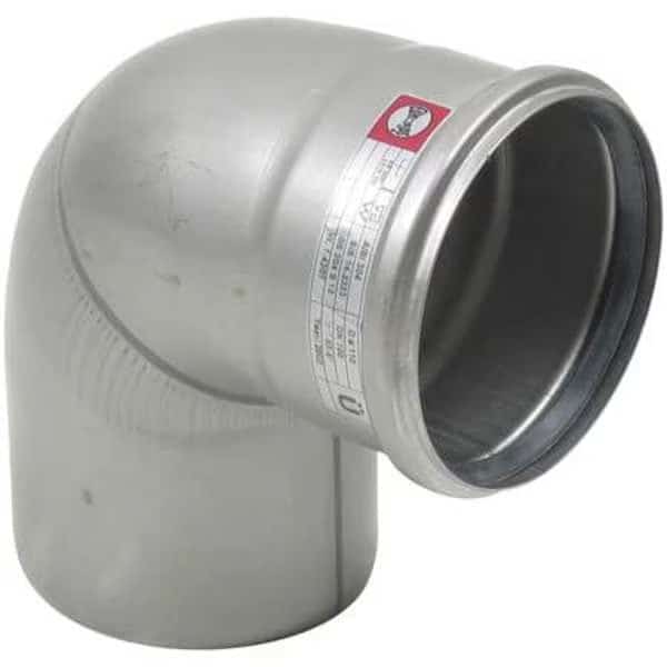 90 Elbow, SS, 2 in, Socket x Push Fit, Mfr#: B2-90-316, BLUCHER