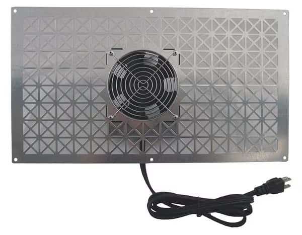 110 cfm Crawl Space Fan, Plug-in, Tjernlund Products, Mfr#: CS1