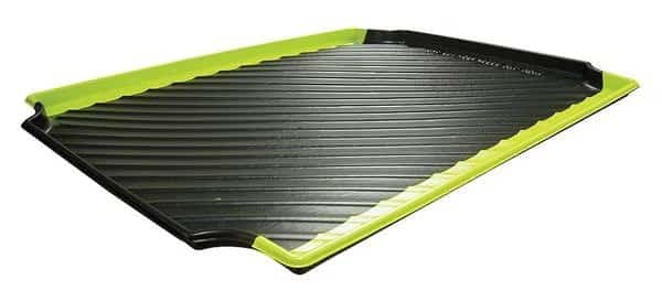 Containment Tray, Black w/Yellow Stripe