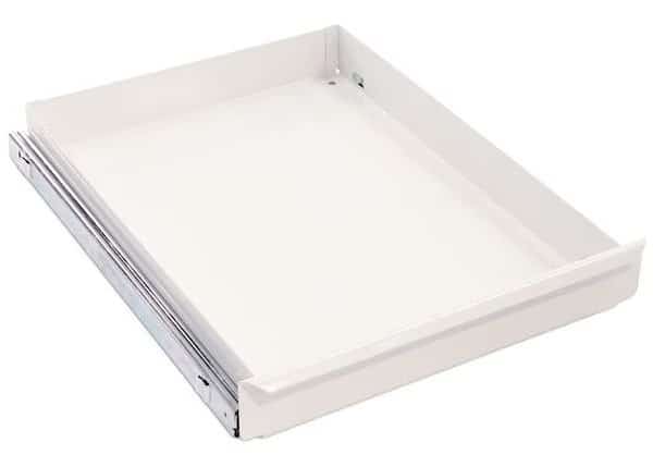Storagemaster Drawer, 22 in. L x 16 in. W, Steel, White