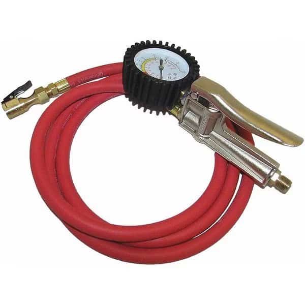 Dial Inflator Gauge, 6 ft.