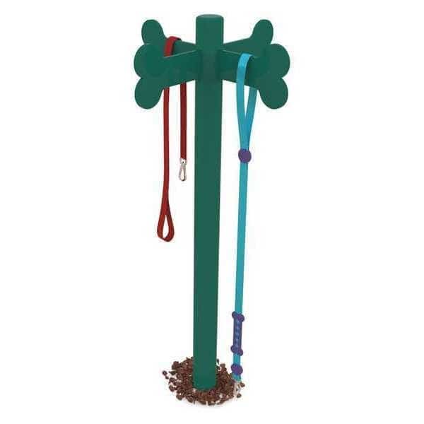 Bone Leash Post,Powder Coat Finish, Mfr#: 7732, DOGIPARK