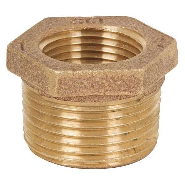 Hex Bushing, 3/4x1/8", 125, Brz Nl