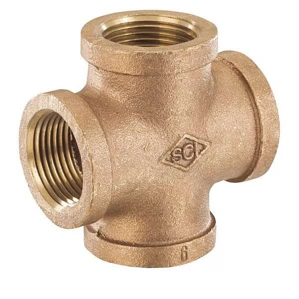 Cross, 3/4", 125, Brz Nl