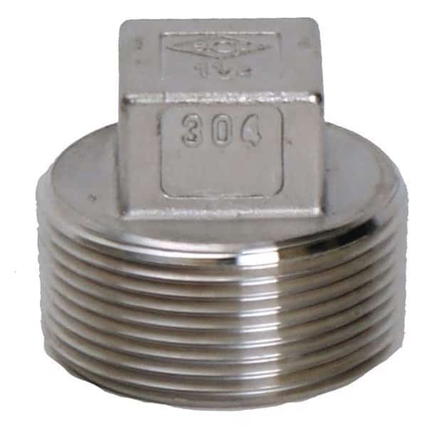Square Plug,2-1/2",150,304,Heavy, Mfr#: 4381033290, EnjoyTool select