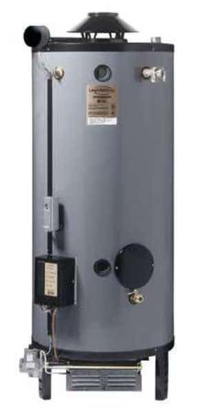 Natural Gas Commercial Gas Water Heater, 72 gal, 120V AC, 300,000 BtuH