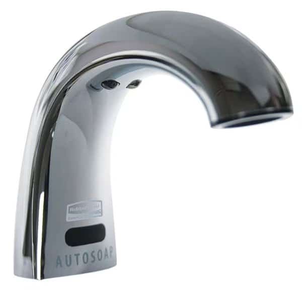 Soap Dispenser,Chrome, 800mL, Mfr#: FG402241, RUBBERMAID